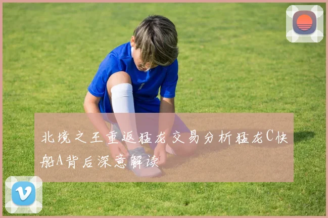 北境之王重返猛龙交易分析猛龙C快船A背后深意解读